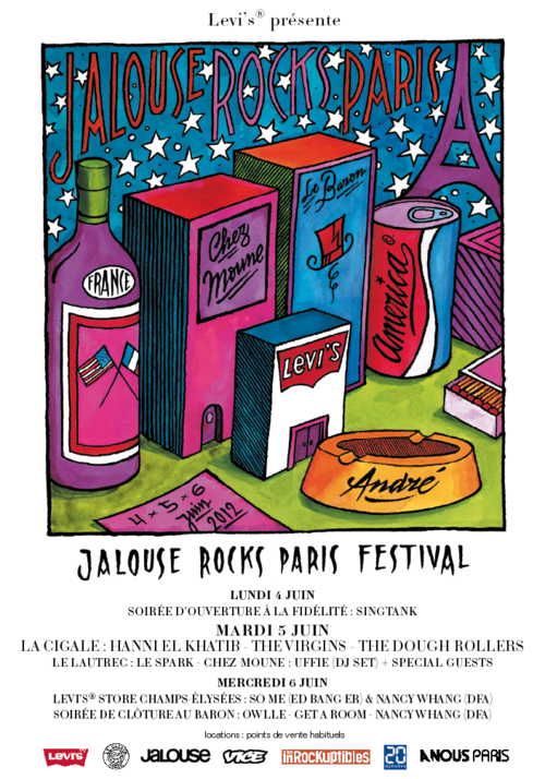 Festival Jalouse Rocks Paris