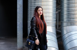 veste noire zara