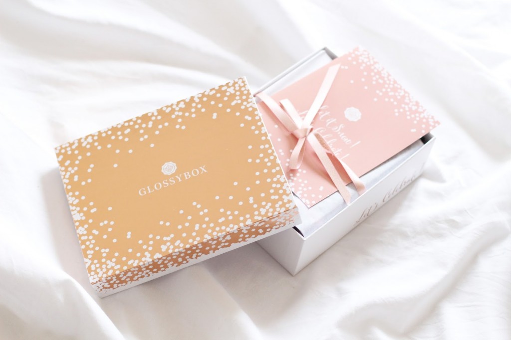 let it snow ! let's celebrate ! glossybox