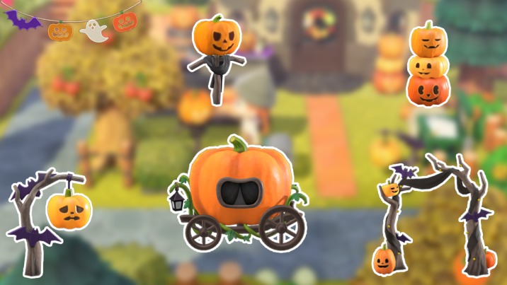 Craft items Halloween Animal Crossing New Horizons